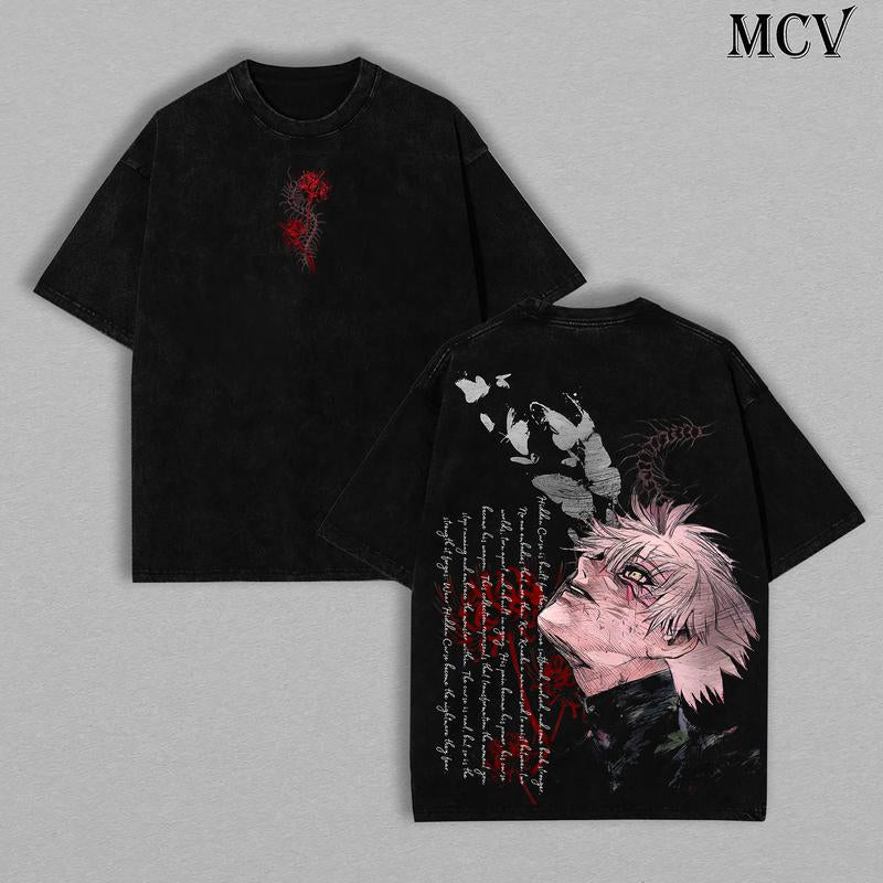 Camiseta de Kaneki Ken Talla grande Unisex