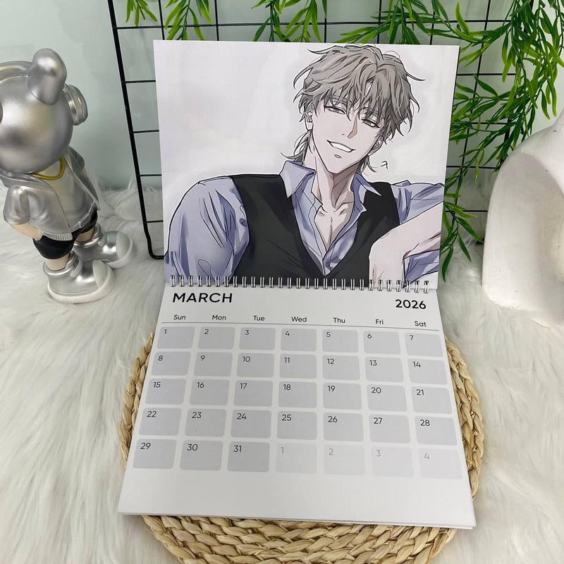 Calendario BL Manhwa 2026 