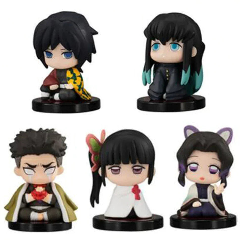 Figuras estilo shibi 4-5Cm Anime Demon Slayer