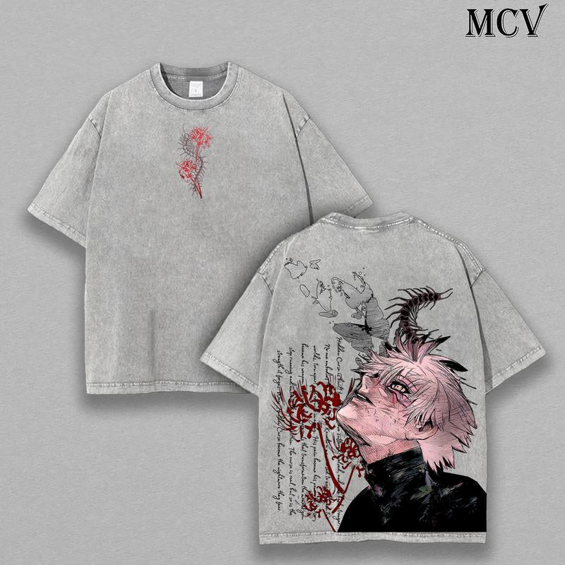 Camiseta de Kaneki Ken Talla grande Unisex