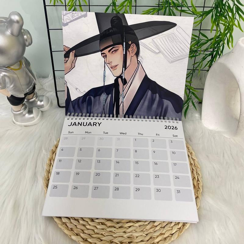 Calendario BL Manhwa 2026 